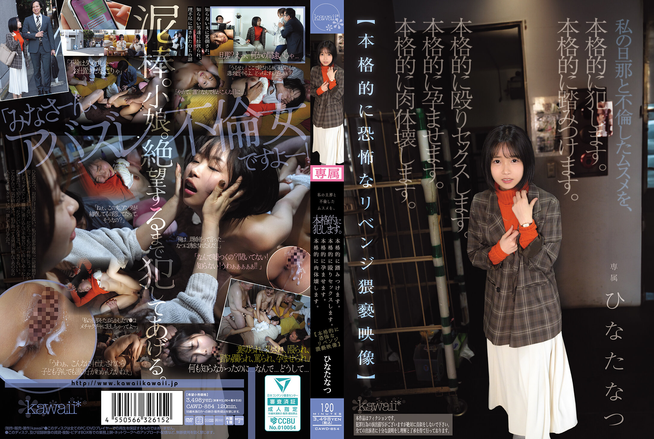 私の旦那と不倫したムスメを、本格的に犯します。本格的に踏みつけます。本格的に殴りセックスします。本格的に孕ませます。本格的に肉体壊します。【本格的に恐怖なリベンジ猥褻映像】 ひなたなつ