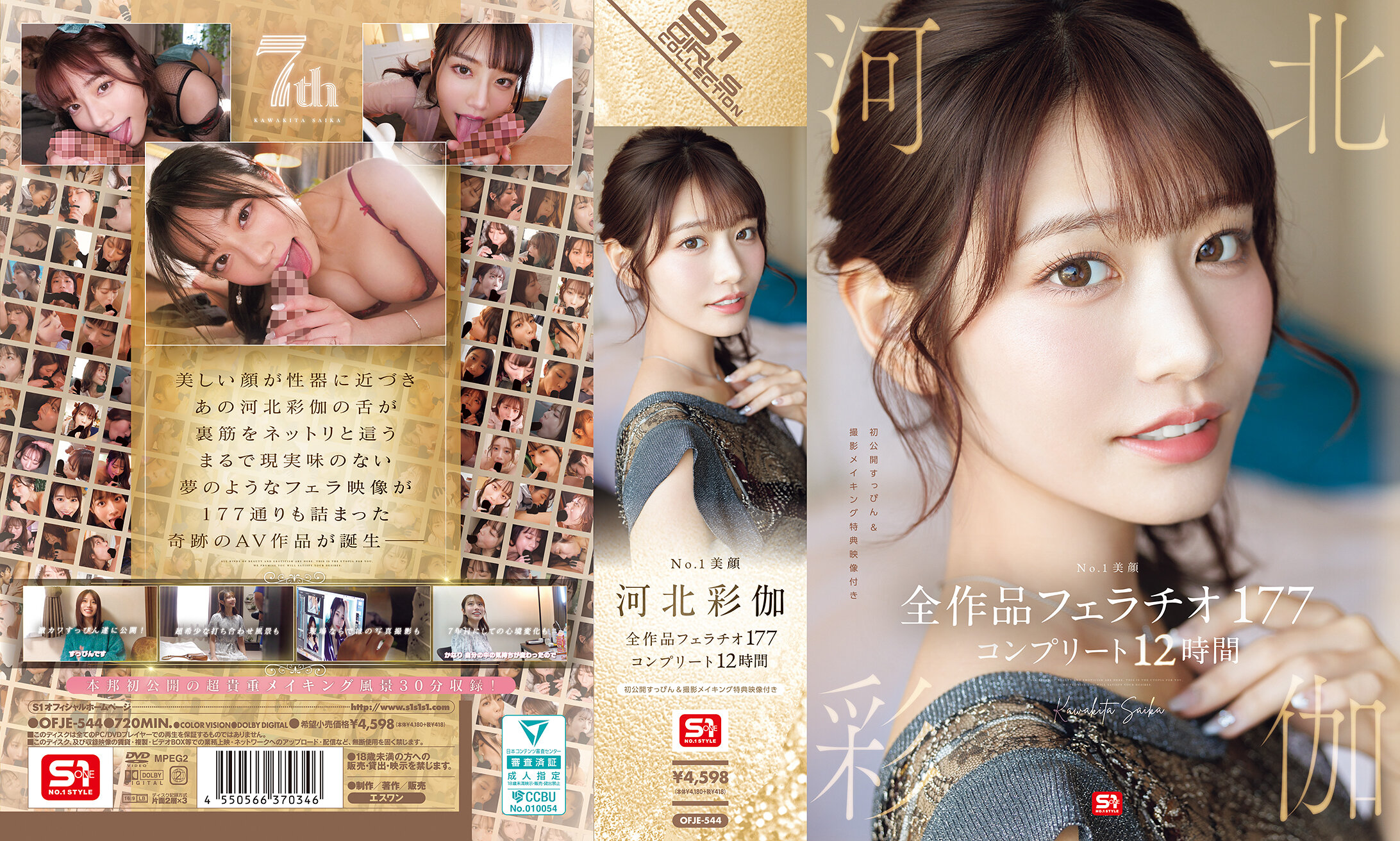 No.1美顔 河北彩伽 全作品フェラチオ177 コンプリート12時間